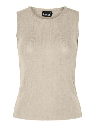 Pieces Top "Salima" in Sand