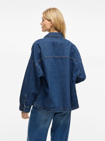 Vila Spijkerblouse "Creek" donkerblauw