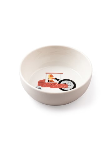 Sebra Kom "Busy Builders" crème/meerkleurig - (H)5 cm - Ø 13 cm
