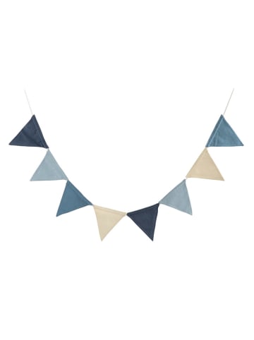 Sebra Guirlande blauw/beige - (L)250 cm