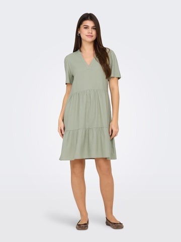 ONLY Kleid in Oliv