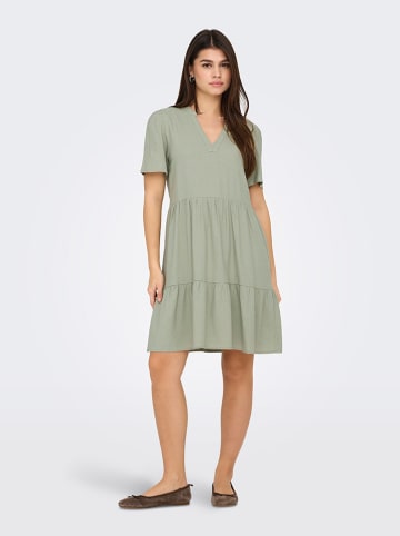 ONLY Kleid in Oliv