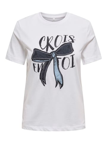 ONLY Shirt in Weiß