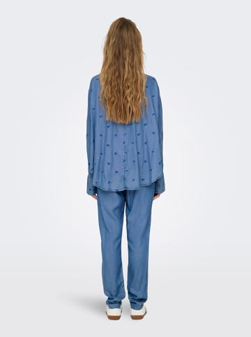 ONLY Bluse in Blau