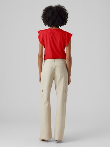 Vero Moda Koszulka w kolorze czerwonym