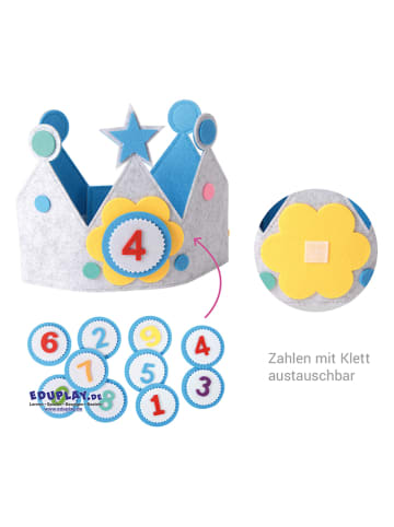 Eduplay Geburtstagskrone in Blau