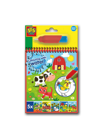 SES Kleurboek "Schilderen met waterstiften - Boerderij" - vanaf 3 jaar