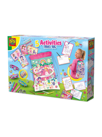 SES Creativiteitsset "5 Activiteiten Reisrugzak" - vanaf 3 jaar