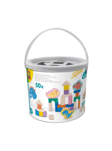 SES Klocki drewniane "Dinos" - 12 m+