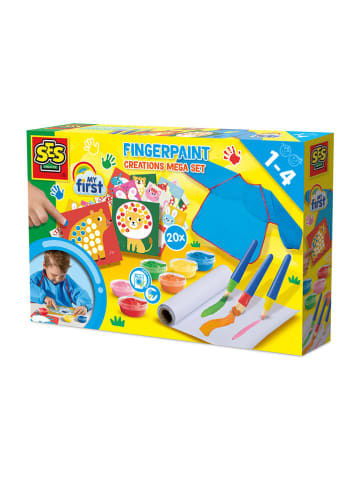 SES Malset "My first - Fingerfarben-Kreationen Mega-Set" - ab 12 Monaten
