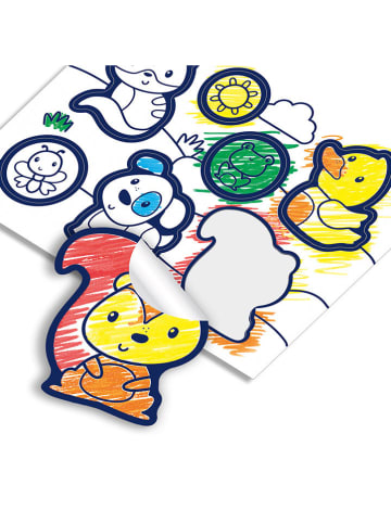 SES Tekenset "My first - Stickers om in te Kleuren" - vanaf 12 maanden