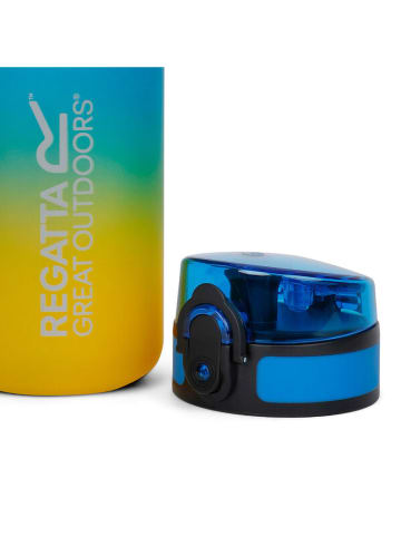 Regatta Drinkfles "Tritan" blauw/geel - 600 ml