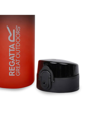 Regatta Trinkflasche "Tritan" - 600 ml in Schwarz/Rot