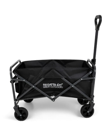 Regatta Bollerwagen "Folding Cart" in Schwarz - (B)48,5 x (H)71 x (T)47,5 cm