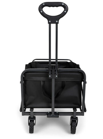 Regatta Bollerwagen "Folding Cart" in Schwarz - (B)48,5 x (H)71 x (T)47,5 cm