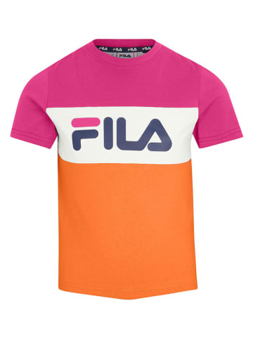 Fila Koszulka w kolorze pomarańczowo-różowym