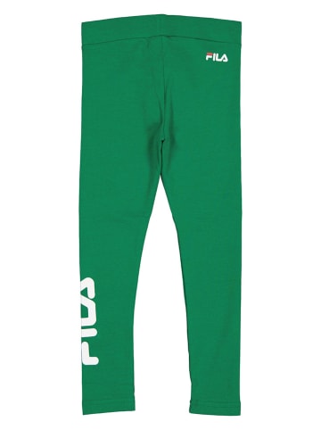 Fila Legginsy w kolorze zielonym