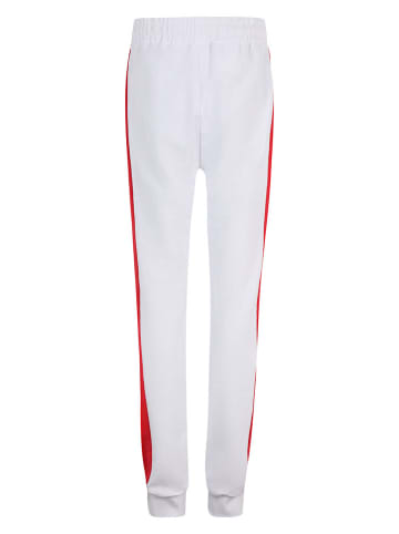 Fila Sweathose in Weiß/ Rot