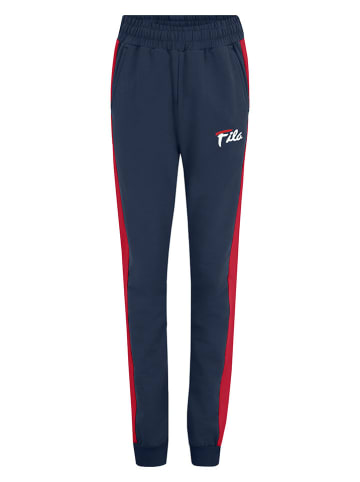Fila Sweathose in Dunkelblau/ Rot