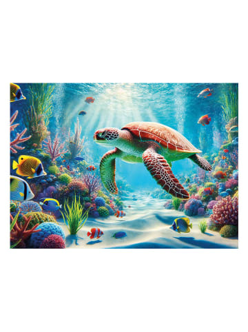HCM 150-częściowe drewniane puzzle "Underwater world" - 10+