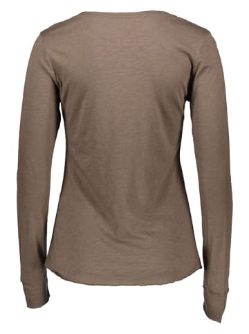 Juvia Longsleeve in Dunkelbraun