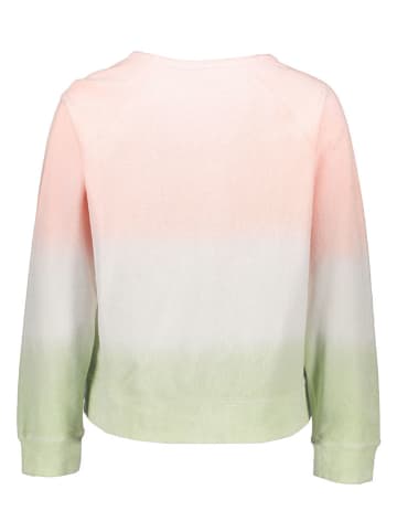 Juvia Sweatshirt in Rosé/ Weiß/ Hellgrün
