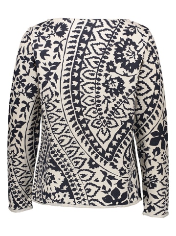 Juvia Sweatshirt in Creme/ Schwarz