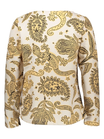 Juvia Sweatshirt in Creme/ Gelb