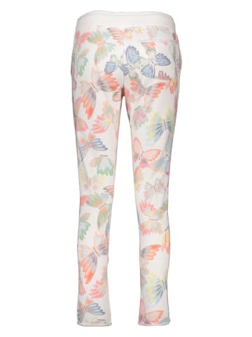 Juvia Pyjama-Hose in Weiß/ Bunt