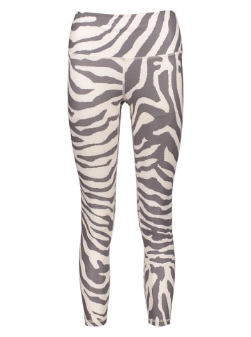 Juvia Leggings in Creme/ Dunkelblau
