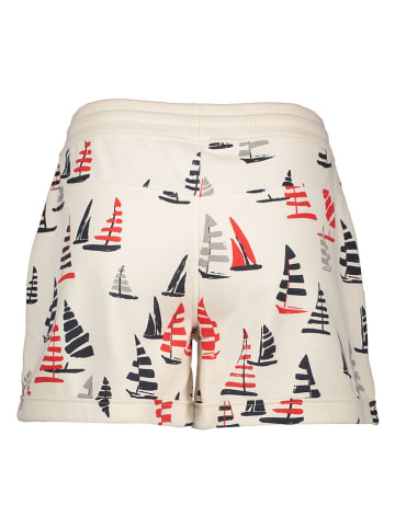 Juvia Shorts in Creme/ Rot