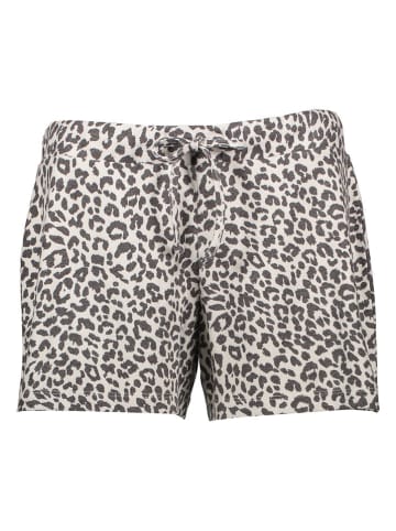 Juvia Pyjama-Shorts in Creme/ Anthrazit
