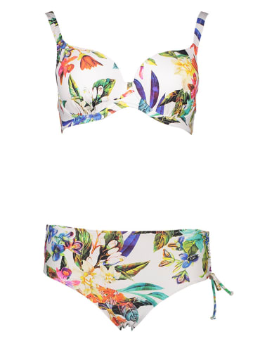 SUSA Bikini w kolorze białym ze wzorem