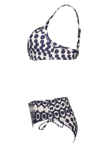 SUSA Bikini donkerblauw/wit