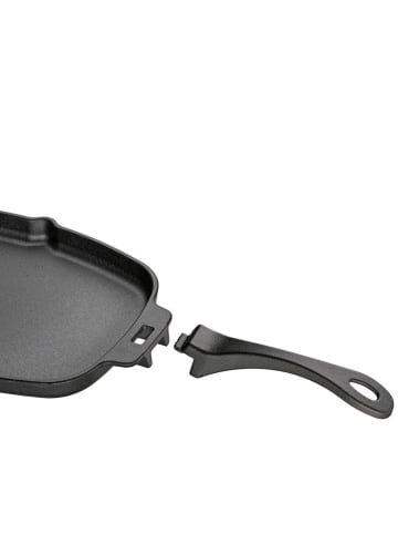 Küchenprofi Grillpfanne in Schwarz - (L)33 x (B)21 cm