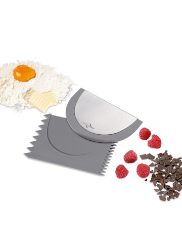 Küchenprofi 3tlg. Teigschaber-Set "Vario" in Grau