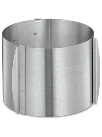 Küchenprofi Tortenring in Silber - Ø 16-30 cm