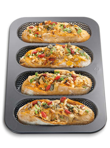 Küchenprofi Mini-Baguette-Form in Schwarz