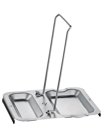 Küchenprofi Deckel-/Löffelablage "Kompakt" in Silber