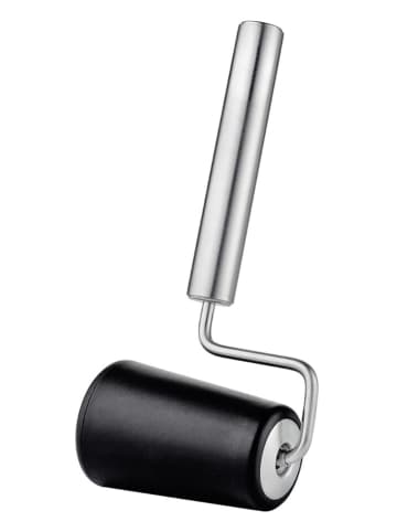 Küchenprofi Teigroller in Silber/ Schwarz