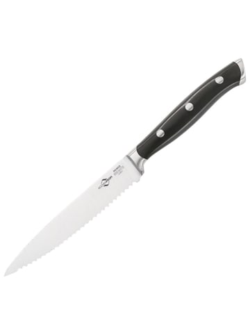Küchenprofi Nóż uniwersalny "Primus" w kolorze srebrno-czarnym - dł. 12 cm