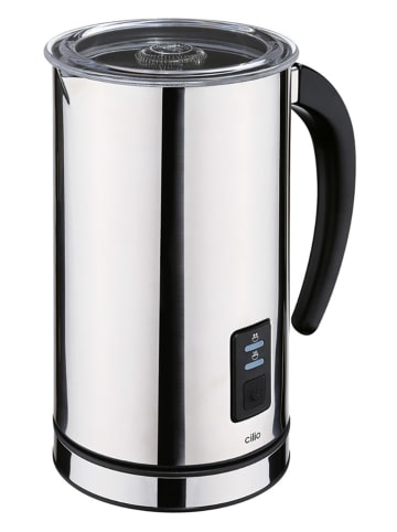 Cilio Milchaufschäumer "Crema" in Silber