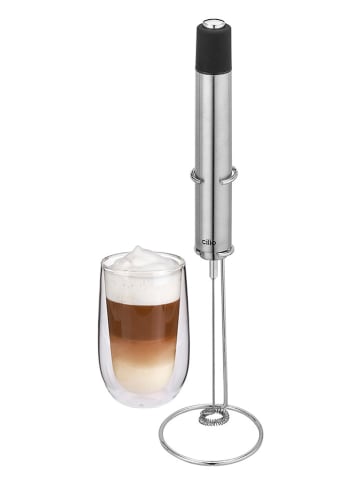 Cilio Milchaufschäumer "Esperto" in Silber