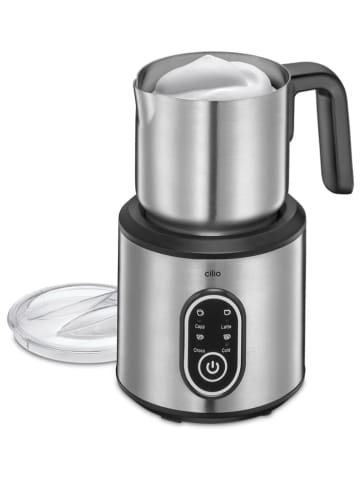 Cilio Milchaufschäumer "Perfetto" in Silber