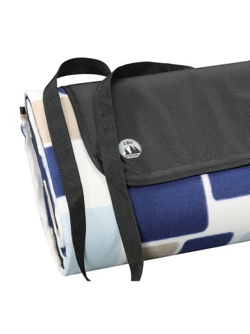Cilio Picknick-Decke "Weekend" in Bunt - (L)145 x (B)130 cm