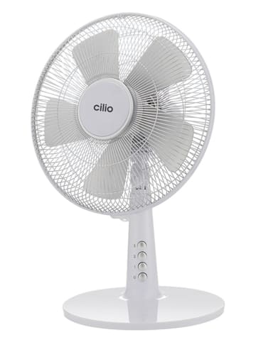 Cilio Tischventilator "Vento 35" in Weiß - (H)49,5 cm