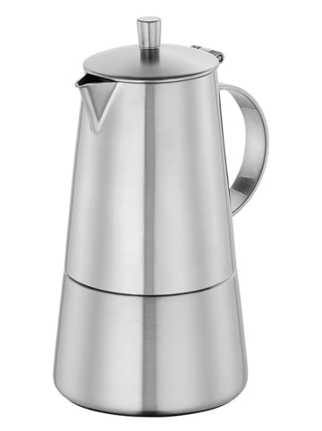 Cilio Espressokocher "Modena" in Silber - 4 Tassen