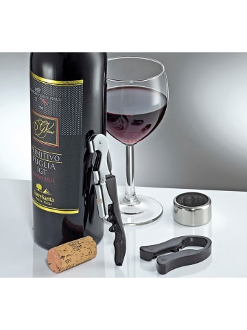 Cilio 3tlg. Weinset "Piemonte" in Beige/ Schwarz