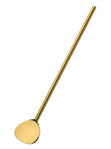 Cilio Łyżeczki koktajlowe (6 szt.) w kolorze złotym - dł. 20 cm
