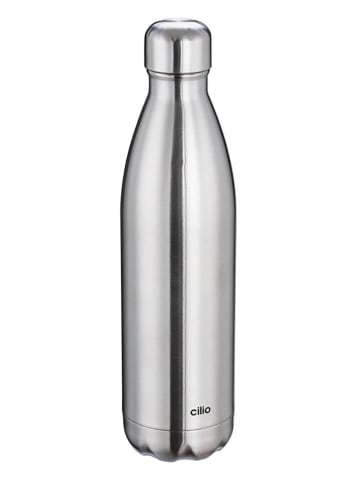 Cilio Isoliertrinkflasche "Elegante" in Silber - 750 ml